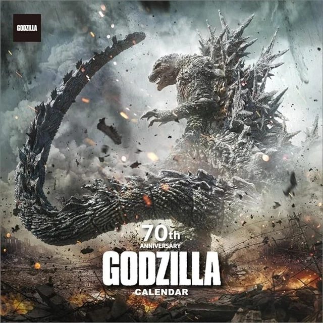 [COLLECTIBLE] GODZILLA 70TH Anniversary 2024 Calendar TOHO Kaiju, Made