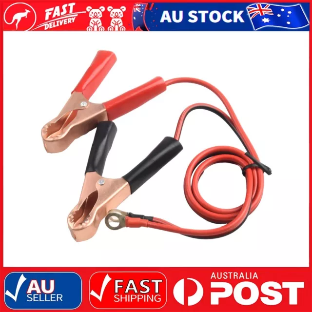 2 Pieces Car 50AMP Battery Inverter Wire Power Transfer Cable Alligator Clip