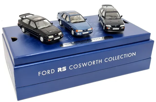 Vanguards 1/43 - Ford RS Set1 Sierra + Sapphire + Escort Cosworth Model Cars