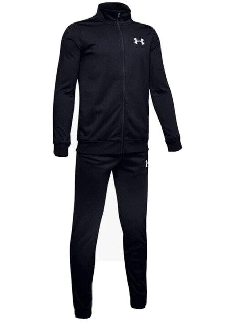 Under Armour Ua Maglia Tuta Bambini Completo Pantaloni Giacca Ragazzi Ylg 14-16