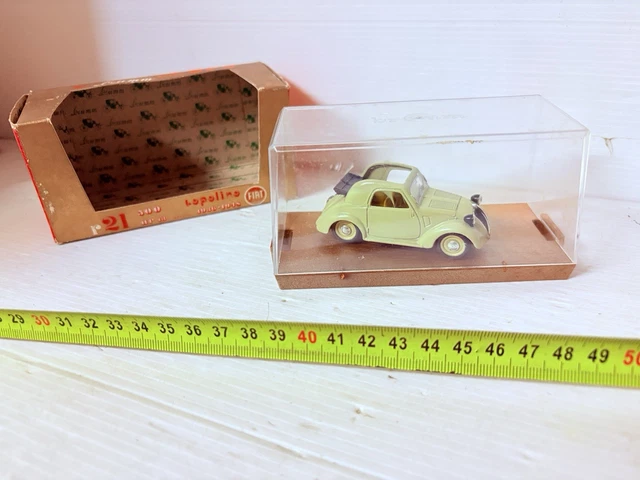 Brumm 1:43 - Model car (2) - FIAT 500 A 1936//FIAT 500 C Giardiniera