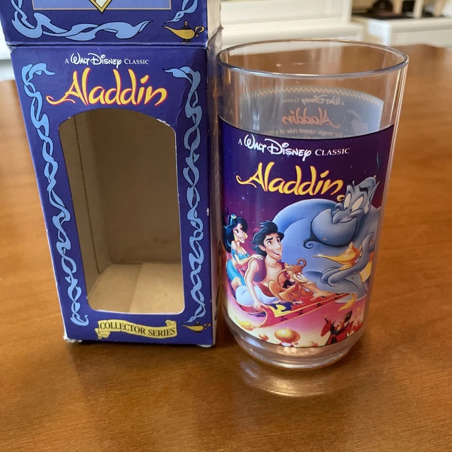 WALT DISNEY CLASSIC Aladdin Burger King Collector Series Plastic Cup in