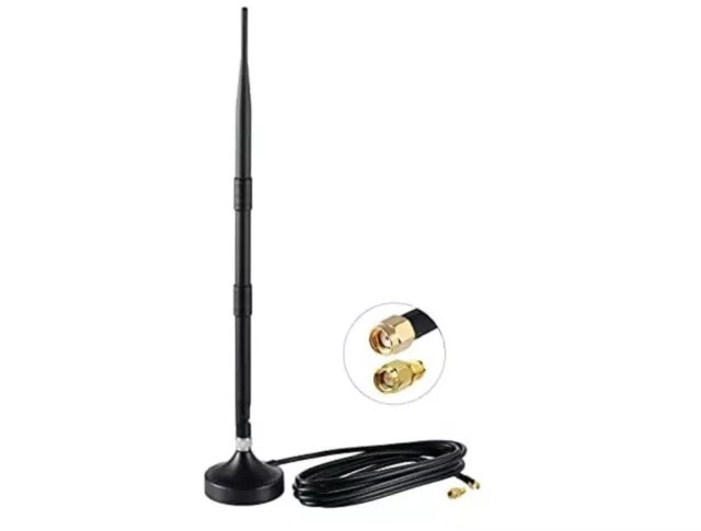 8dBi Indoor 868MHZ Magnet Base Long-Range Cellular LoRa Gateway Antenna Aerial W