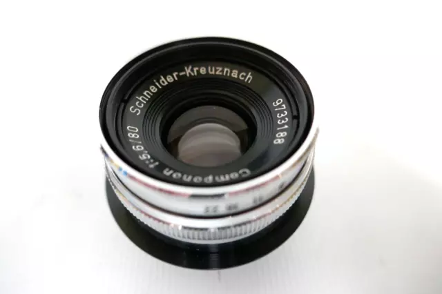 Schneider Kreuznach 80mm f5.6 Componon Enlarger Lens + 39mm flange