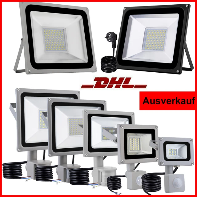 ⭐⭐⭐⭐⭐ LED Fluter Strahler 10W 30W 50W 100W SMD Außen IP65 Scheinwerfer Flutlicht