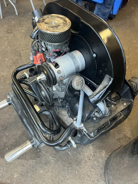VW CLASSIC AIRCOOLED 1600cc Engine Turn Key Beetle/buggy/baja/trike ...