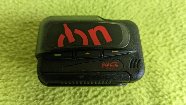 Motorola Beeper localizador Coca Cola a03phb5962aa pager busca personas pagenet