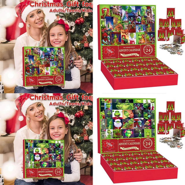 ADVENT 24 DAYS Countdown Calendar 2025 Christmas 1000 pieces Jigsaw