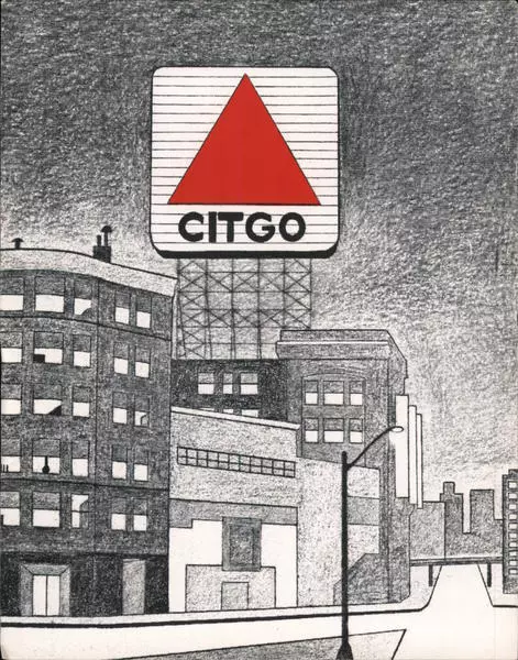 Advertising Citgo Chrome Postcard Vintage Post Card