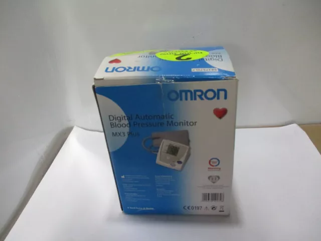 Omron Digital Automatic Blood Pressur Monitor Mx3 Plus