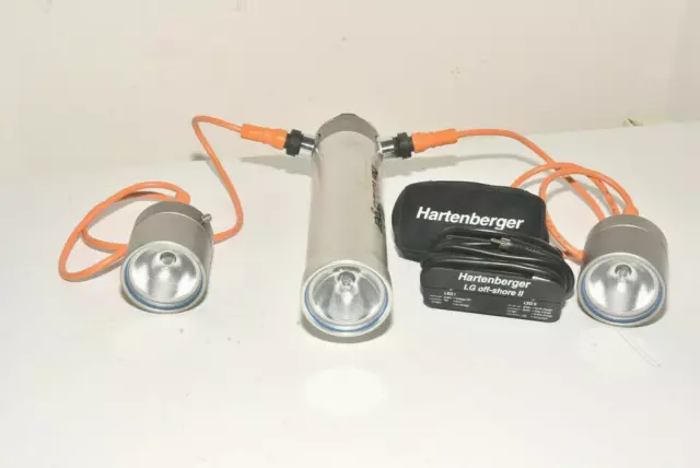 Kit Video Light HARTENBERGER Maxi Lighting Set Feux sous-Marin Halogène 3x50watt