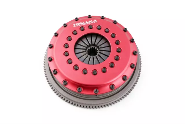 Yonaka Twin Disc Clutch Kit for Toyota Supra MKIV 2JZ-GTE 6-spd Twin-Turbo A80 Yonaka Twin Disc Clutch Kit for Toyota Supra MKIV 2JZ-GTE 6-spd Twin-Turbo A80
