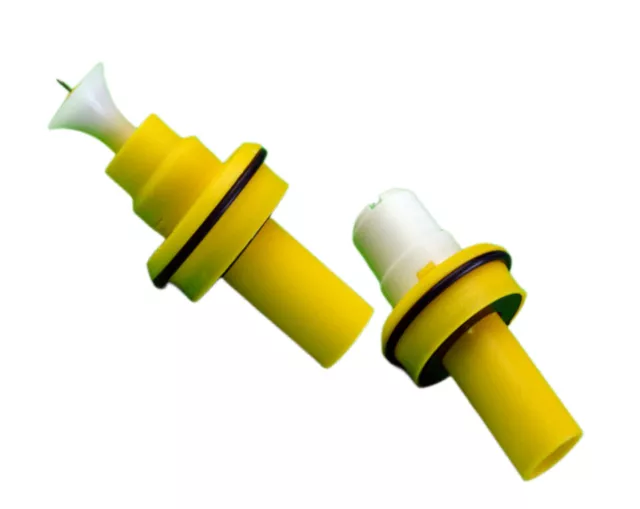 2Pcs New round Flat nozzle for Wagner X1 Electrostatic Powder Coating spray gun