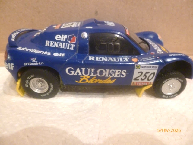 Spark 1/43 BMW X5 Rally Raid #207 Paris Dakar 2004 - Luc Alphand - Limitée