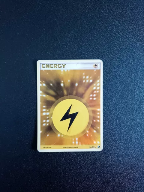 Carte Pokémon Energie Electrique Holo - 104/106 - EX Emeraude - FR - Proche neuf
