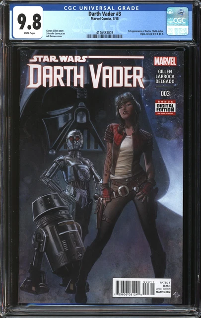 Star Wars: Darth Vader (2015) #3 CGC 9.8 NM/MT