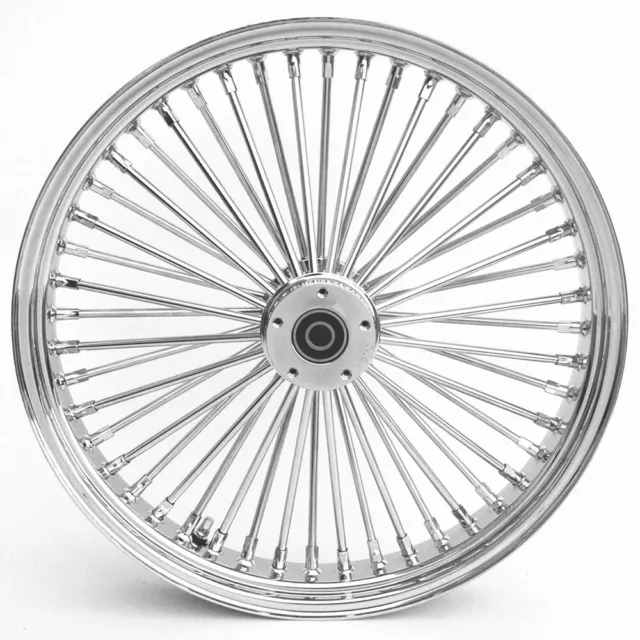 21x3,5 " Big Graisse Roi Spoke Jante, Chrome - Avant, 1x Bride - Roue 3/4 Pouces