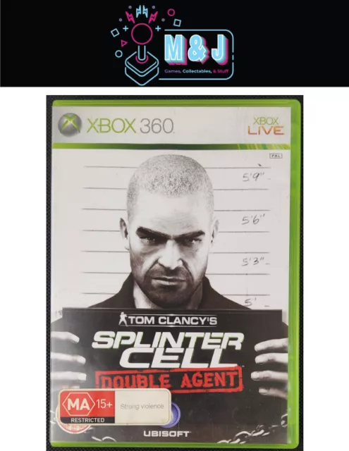 XBOX 360 Tom Clancy's Splinter Cell Double Agent Complete (Aussie Seller)