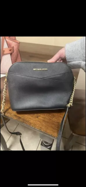 Michael Kors Emmy Saffiano Leather Medium Crossbody Bag