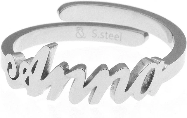 Anello Ricordo Anello Personalizzato In Acciaio Inossidabile - Foto 7