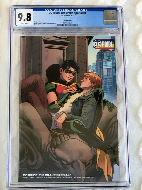 Dc Pride:  Tim Drake Special #1 Cgc 9.8 Moore Variant Robin And Boyfriend