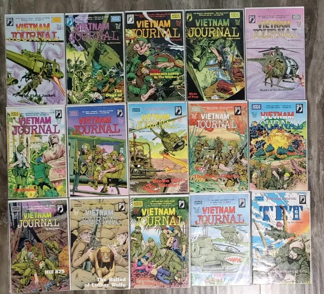 Vietnam Journal #1, 2, 3, 4, 5, 6, 7, 9, 10, 11, 12, 13, 14, 15 & TET'68 #2