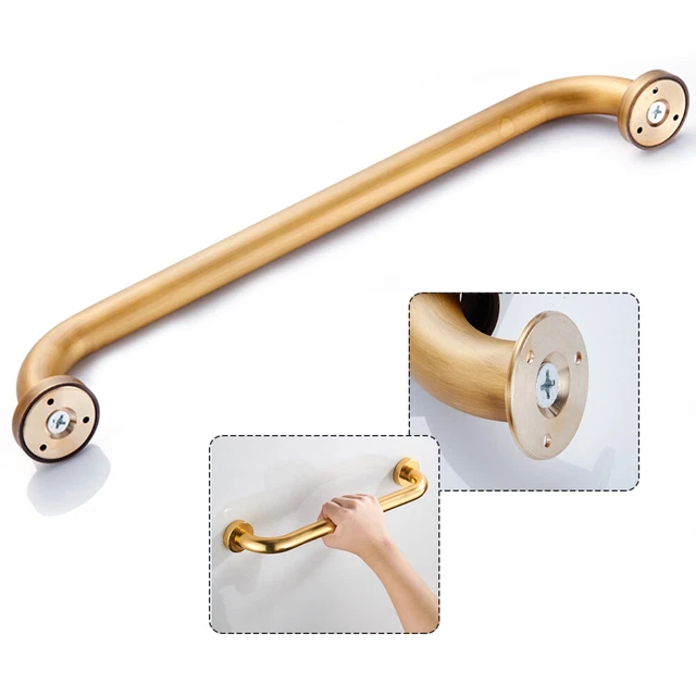 Badezimmer Badewanne WC Messing Handlauf Haltegriff Dusche 30cm Sicherheit Griff
