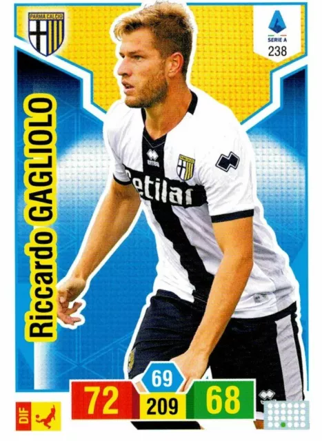 Panini Adrenalyn XL Fußballer 2019-2020 Card N.238 Riccardo Gagliolo (Parma)