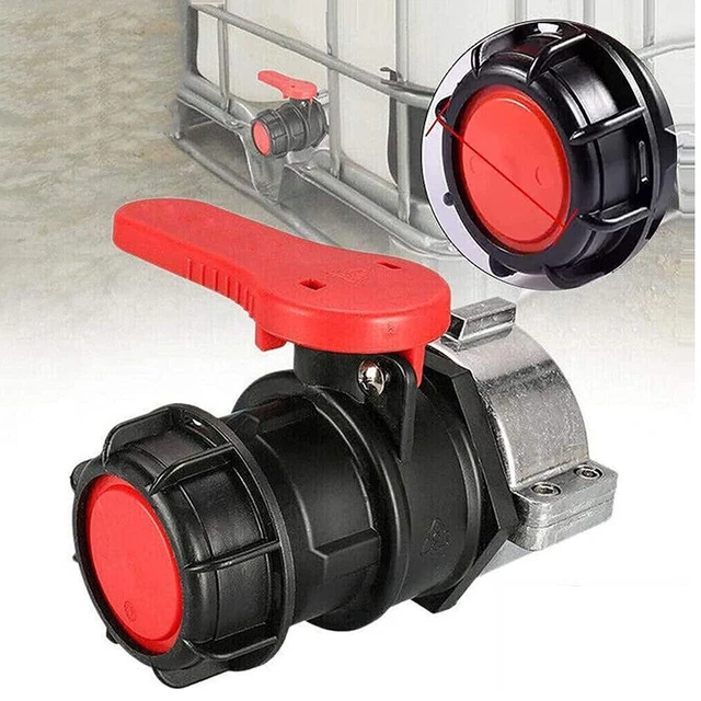 ROBUST IBC ADAPTER Tank Valve Acid and Alkali Resistant S62x6(62mm