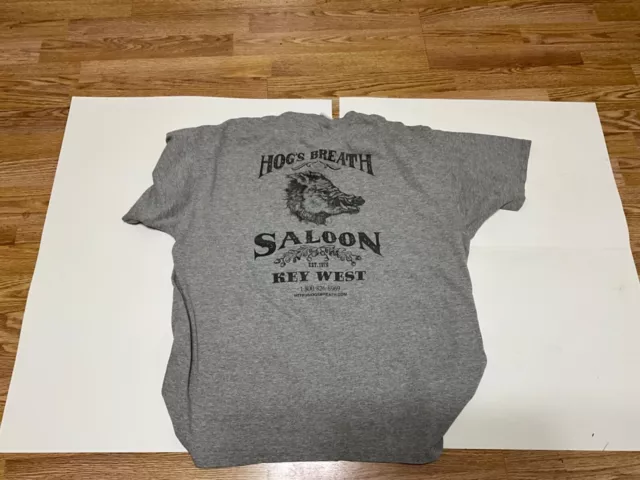 Vintage Harley Davidson T Shirt Hog’s Breath Saloon Key West FL Size XL