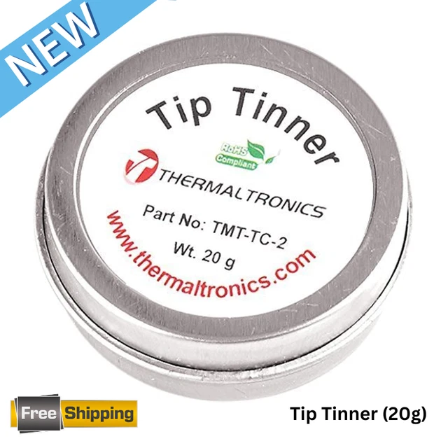Soldering Iron Tip Tinner Activator Tip Cleaner Remover Lead Free 20 gm