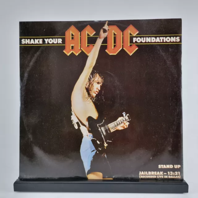 AC/DC – Shake Your Foundations - UK - 1986 - 12" Vinyl Record - VG+/VG+