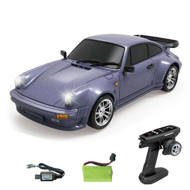 LD1898 1/18 RC Drift Car GTR R34 2.4GHz RWD Con Giroscopio