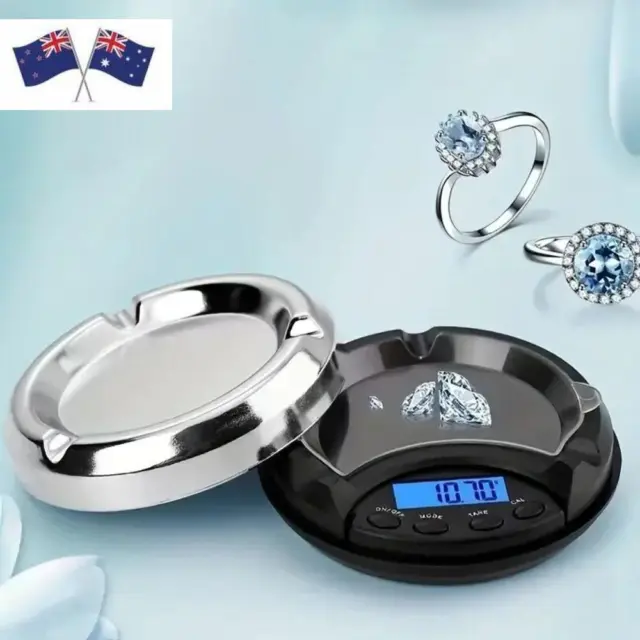 0.001g 300g High-Precision Digital Balance Scale +Windshield for