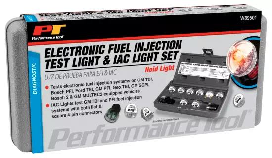 Performance Tool W89501 10-Piece Noid and IAC Light Set Tool Kit