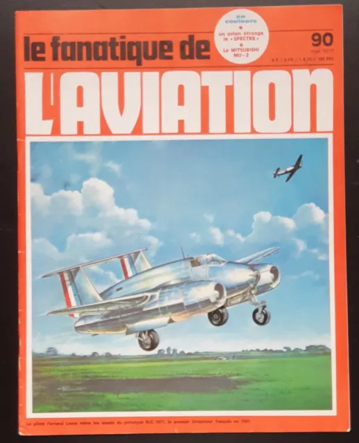 Le fanatique de l'aviation - numéro 90 - Mai 1977