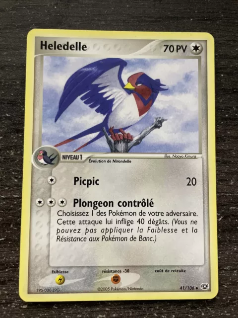 Heledelle Unco - Pokémon 41/106 Ex Emeraude Proche Du Neuf/Nm