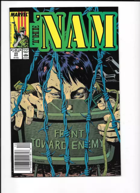 Nam (The) #25 Newsstand Variant  1988 Marvel Comics