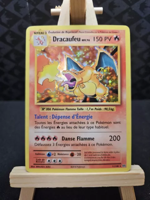 Carte Pokémon Dracaufeu 11/108 Holo XY Evolution (Envoi en R2)