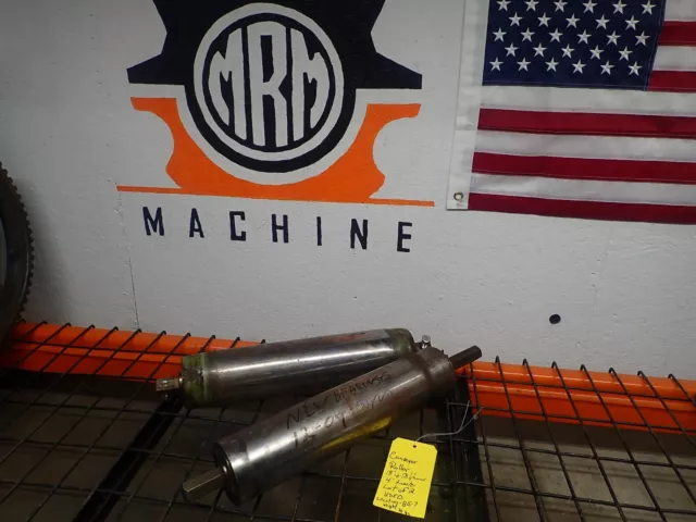 Conveyor Rollers 18" & 18-1/4" Tapered 4" Diameter Used With Warranty (Lot of 2)