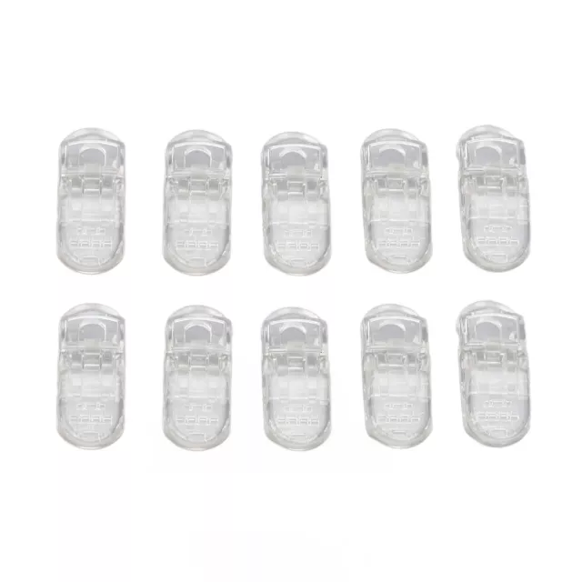 20pcs Hearing Aid Lanyard Clip ABS Portable Transparent Clip Accessory For H HEN