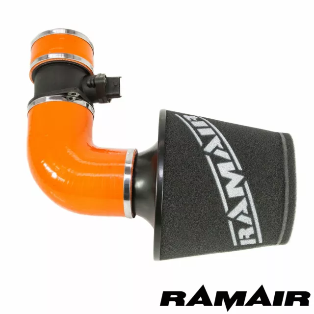 Ramair Black Induction Air Filter Intake Kit for Ford Focus ST225 mk2