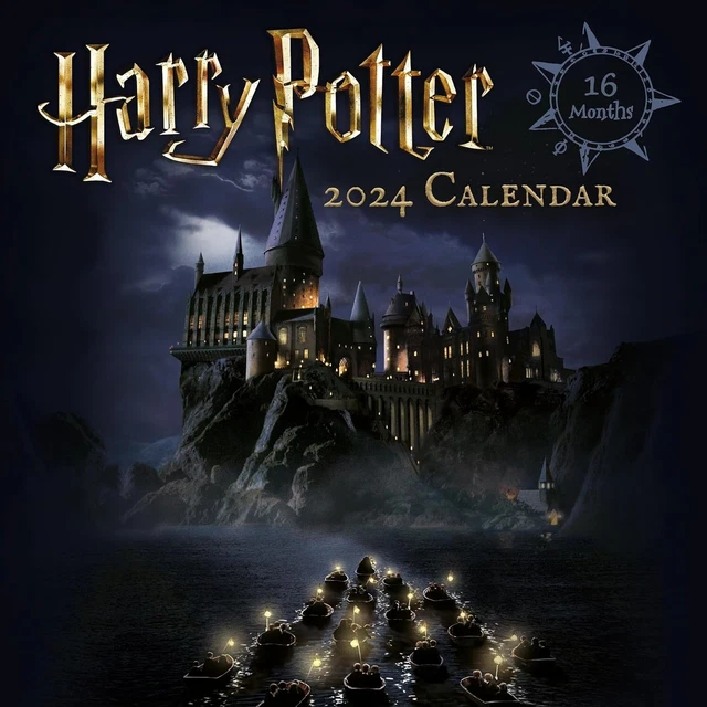 HARRY POTTER 2024 Wall Calendar £12.49 PicClick UK