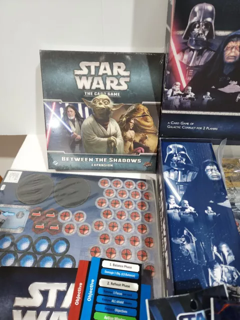 Star Wars: The Card Game  - Multiple core sets, expansions, sleeves, rare promos 3