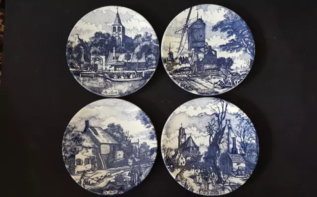 Delft Blauw Chemkefa Four Seasons Plate Collection