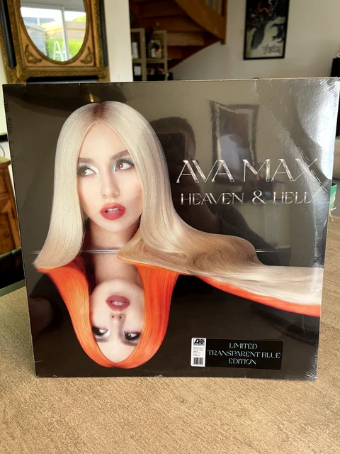 AVA MAX HEAVEN & and Hell vinyle edition limitée bleu transparent 2020 ...
