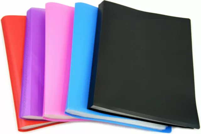 A4 Soft Flexible Pocket Display Folder Book Presentation File Portfolio Document