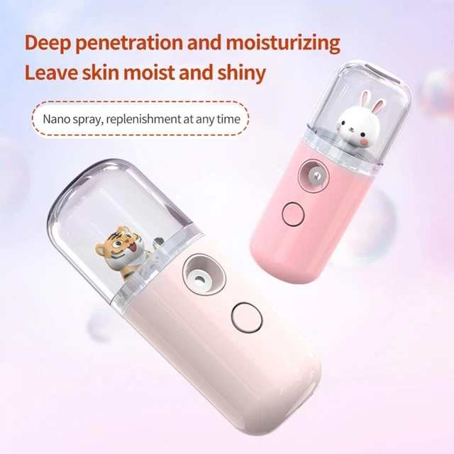 pulverizador facial hidratante vapor aire húmedo cuidado de la piel