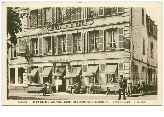 58.COSNE.n°38.HOTEL DU GRAND-CERF.H CLEMENCET,OWNER