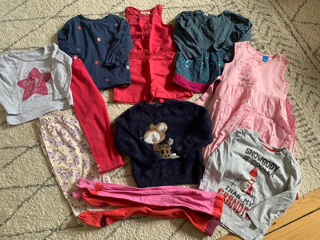girls clothing bundle 18-24 months Joules Autograph M&co 10 Items